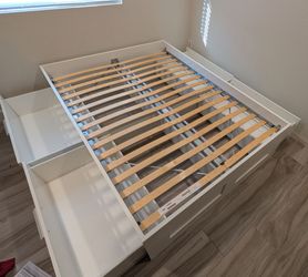 Ikea Brimnes Full Size Storage Bed