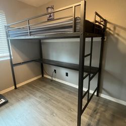 Loft Bed + Mattress! 