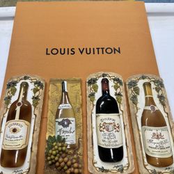 3d Wine Plaque 10 Each 