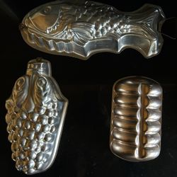 Copper Jello Molds