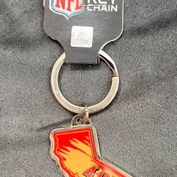 SAN FRANCISCO 49ers STATE KEYCHAIN