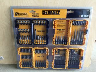 Dewalt 100 piece Impact Ready Screwdriver/Drill Bit Set