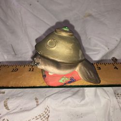 Old Japanese Ceramic Tanuki? Squirrel? Bird? Figurine 