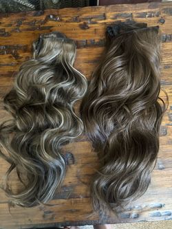 Blended clip in hair extensions new