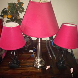 3 Lamps One Price $25 