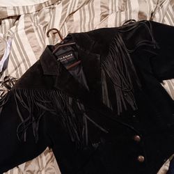 Wilson's Leather Vintagw Fringe Jacket