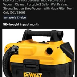 Shop Vac - Dewalt Cordless