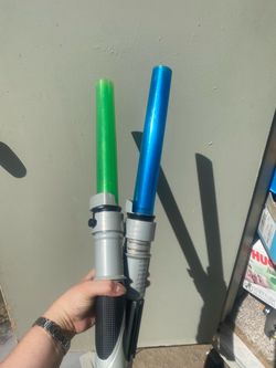 Star Wars Toy Lightsabers Set of 2