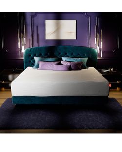 12-Inch King Size Mattress for Sleep Cooler, Medium to Firm Support Cooling Gel Memory Foam Mattress for Back Pain & Pressure Relief, King Mattress in