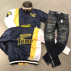 REGGIE MILLER Miller time jacket!