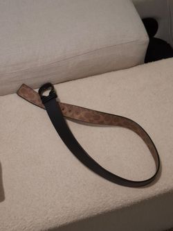 Coach two tone belt