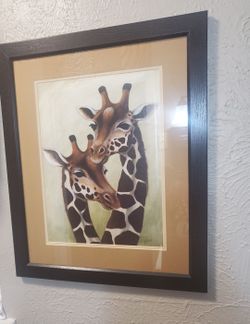 HOME INTERIOR DECOR SAFARI FRAMR CUADRO