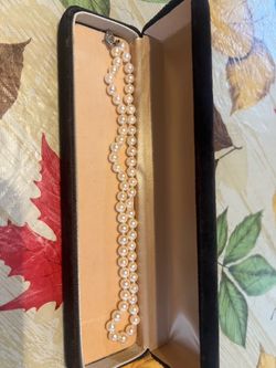 18” cultured pearl necklace