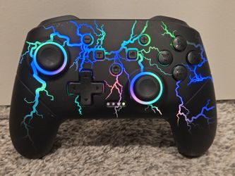Nintendo Switch Programmable RGB Lightning Wireless Pro Controller

