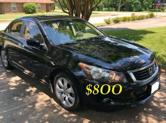 ✅💲8OO URGENT I sell my family car is my 2OO9 Honda Accord Sport V6 TUNNING EX-L Comfortable fully loaded.Clean tittle!✅