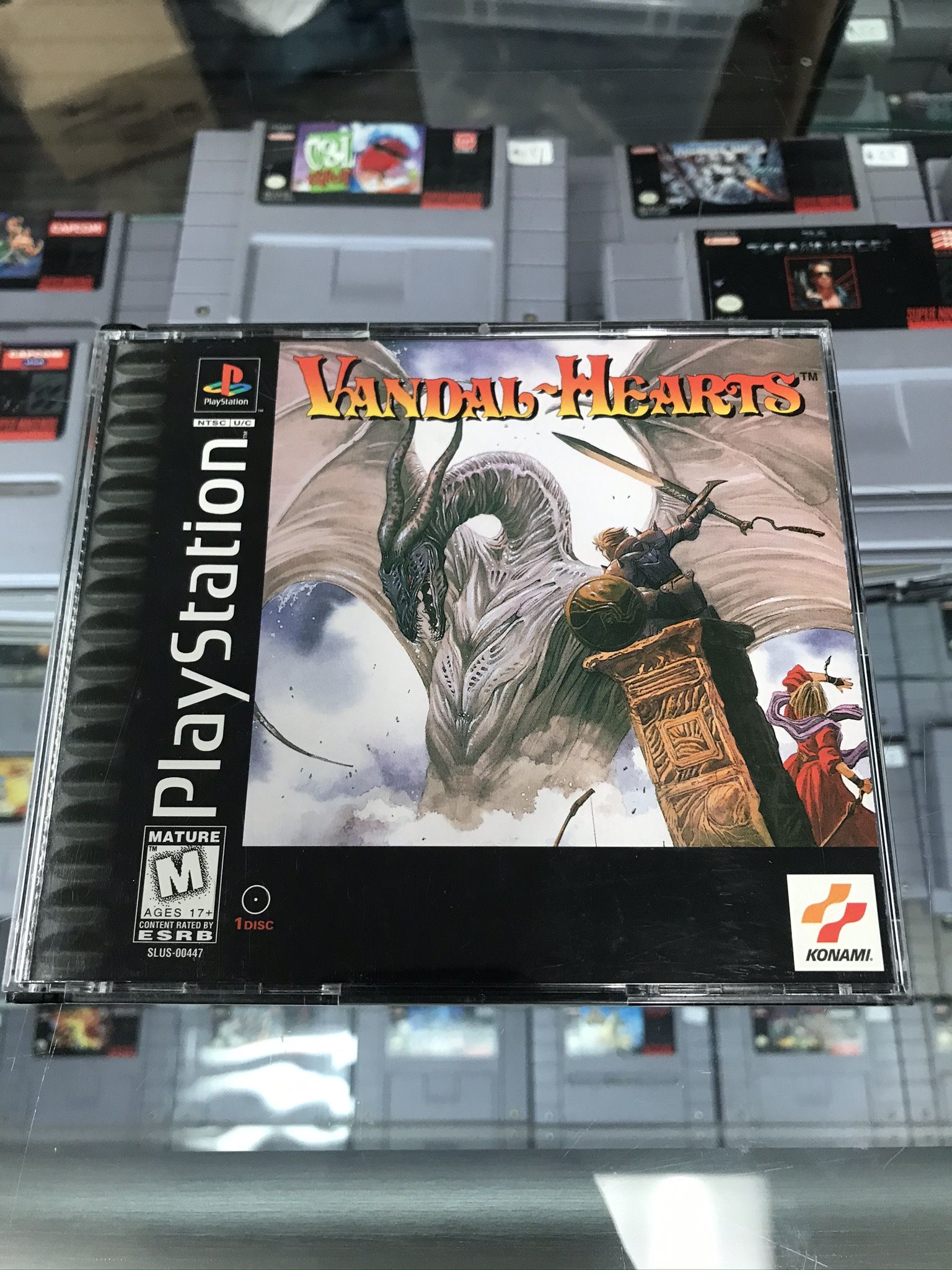 Vandals Hearts Ps1 $100-$120 Each Gamehogs 11am-7pm
