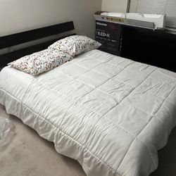 Full Size Bed : Head Board /Frame With Mattress  