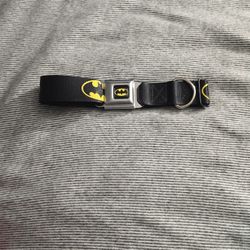 Batman Logo Large Dog Collar