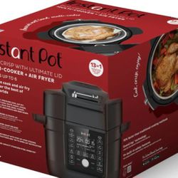 Instant Pot Duo Crisp Ultimate Lid, 13-in-1 Air Fryer and Pressure