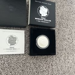 Morgan Dollar Coin 2021