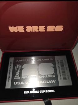FIFA World Cup 2026 USA vs Paraguay Souvenir Ticket