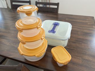 Various Plastic Containers