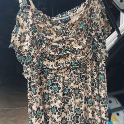 Adorable Floral Babydoll Top From Torrid - Never Worn!