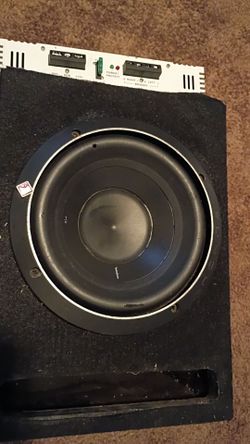 Amp and speaker