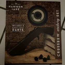 Hammer + Axe Game Crossbow with Target