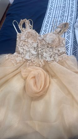 Champagne Color Dress