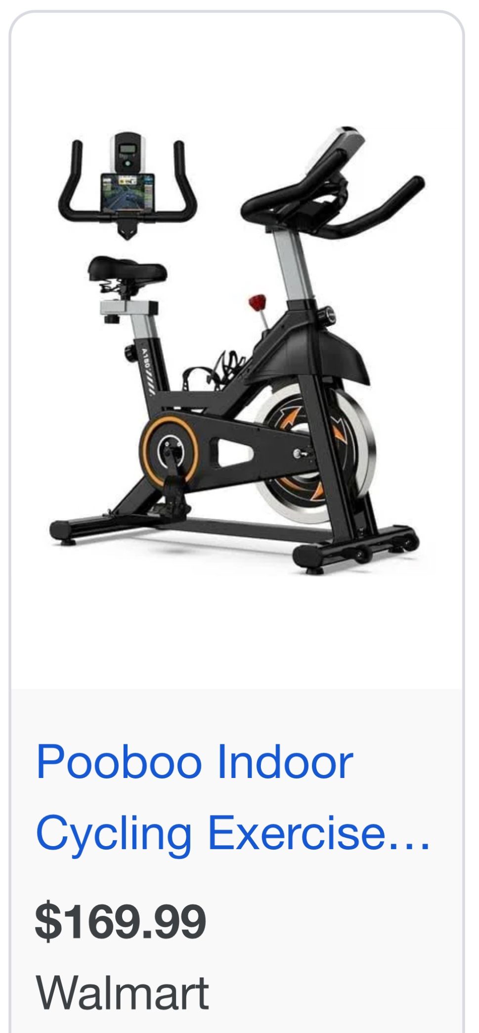 Pooboo indoor cycling exercise bike