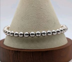 8" BRACELET STERLING SILVER. 925 6MM IN NORWALK