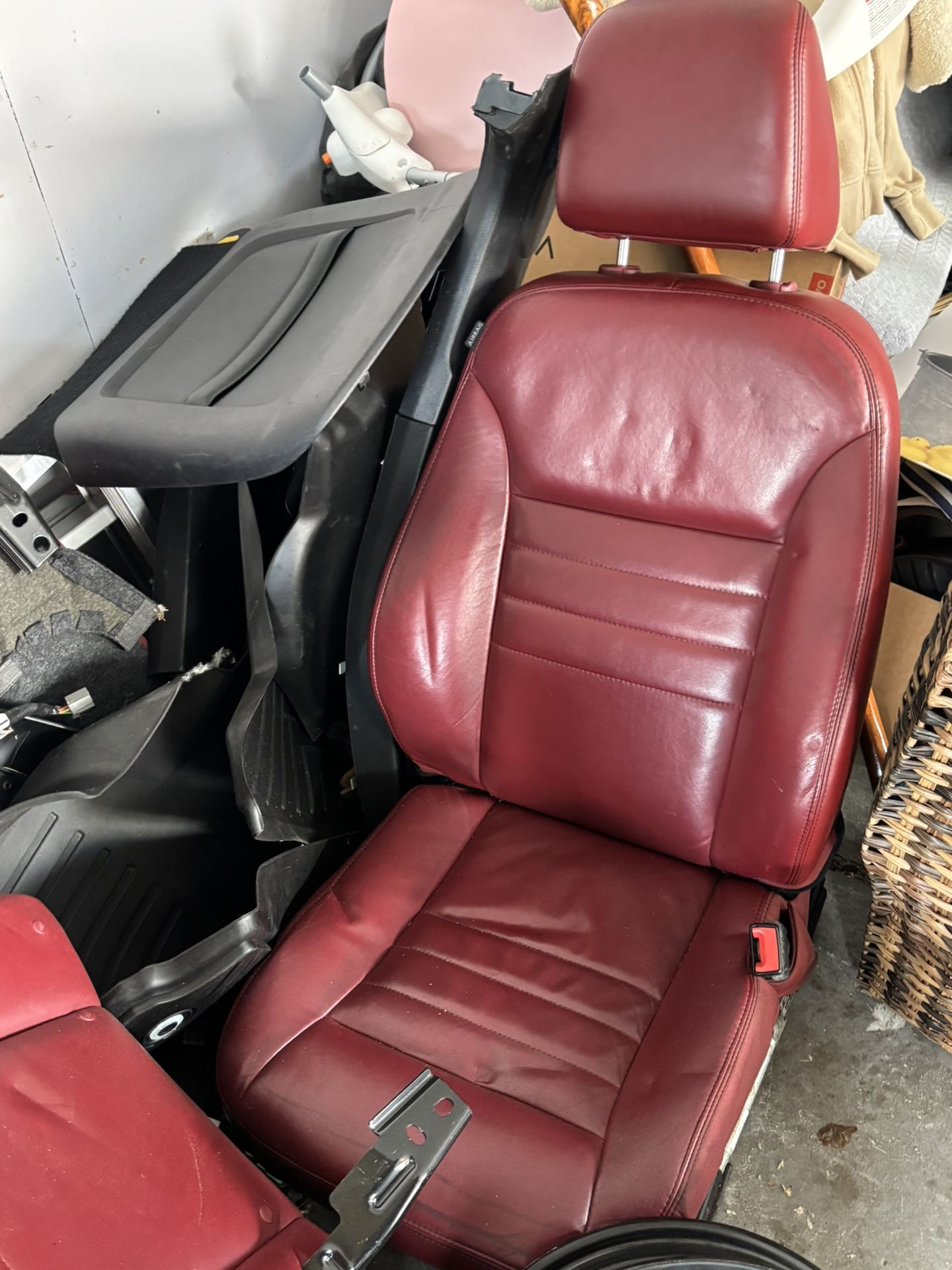Dodge Charger Seats RED