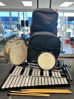Ludwig Student Combo Percussion Kit – Snare, Bells, Pad, Case