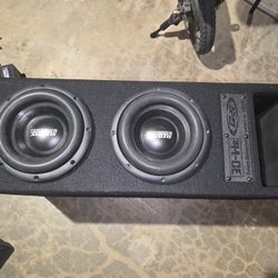Sundown Sa 8" Subs Dual 4 Ohm In 30hz Box