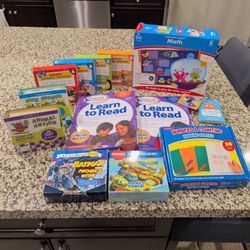 Large Set Of Learning Supplies For Preschool And Kindergarten 
