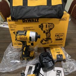 DEWALT 20V MAX Impact Driver, 1/4 Inch, Battery and Charger Included (DCF787D1)