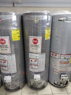 WATER HEATERS 30 40 50 GALLONS
