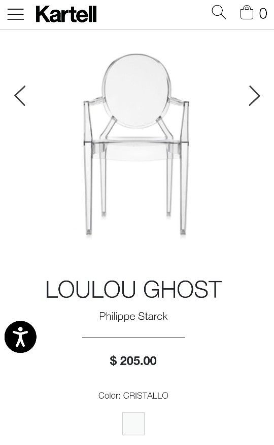 Kartell Louis Ghost Chair