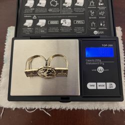 10k Gold Two Finger Ring