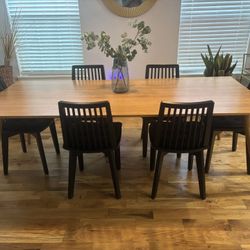 🔥 Like-New Black Dining Chairs – 6 for $200 + 1 BONUS Chair FREE!
