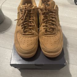 Nike Air Force 1 Low ‘07 WB Flax Wheat – Size 11 – Lightly Worn