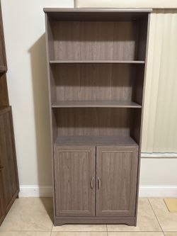 five shelf bookcase