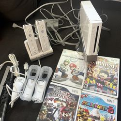 Wii Console And Games 