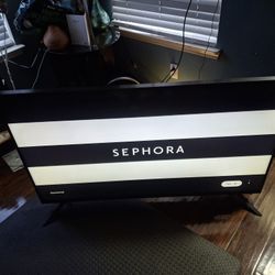 60 Inch TCL Roku Tv W Remote,  Can Deliver For Xtra $5