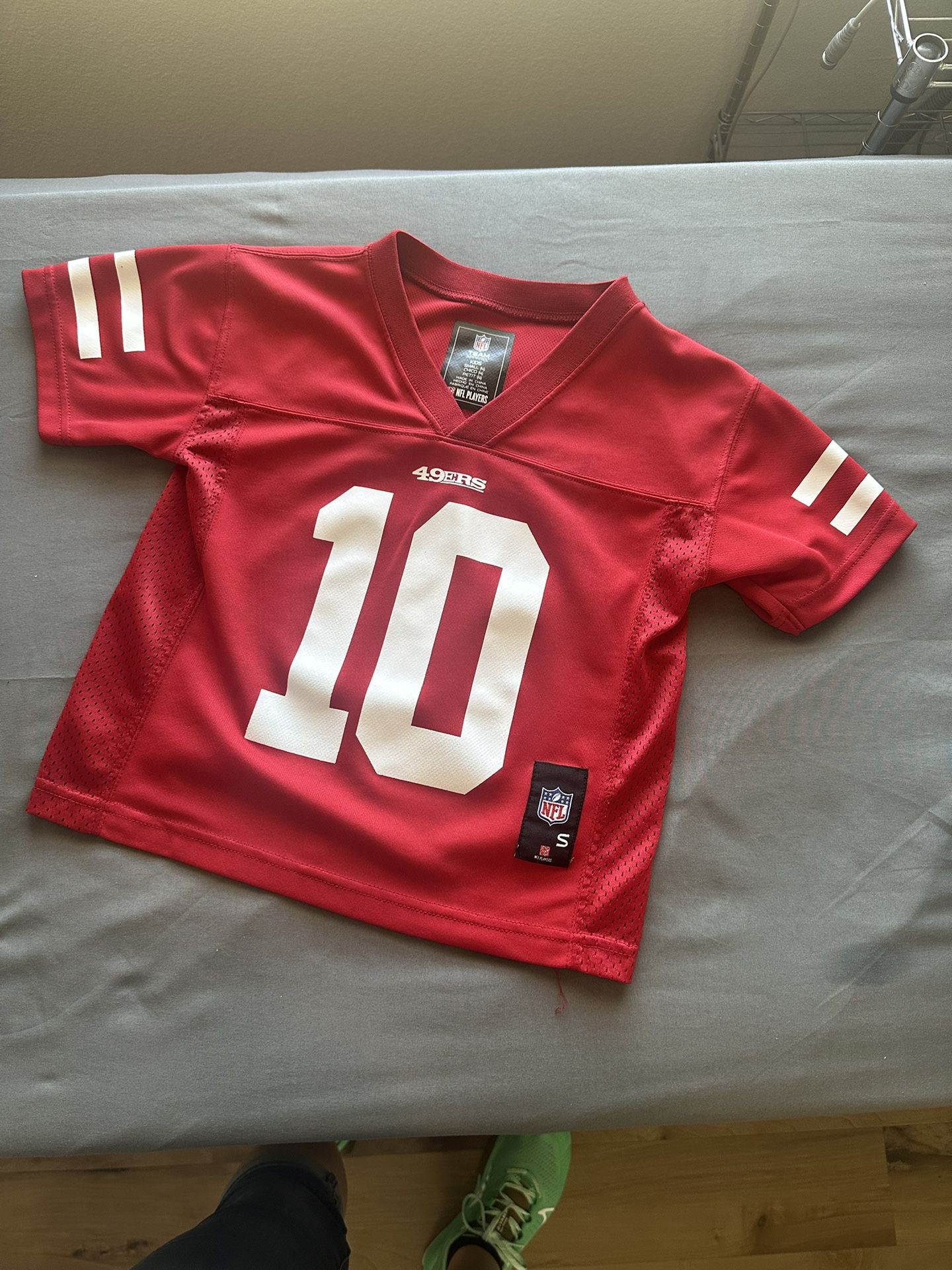 49ers Official NFL Jersey Size 4