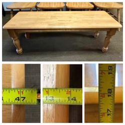 Oak Dining Bench. Solid Wood Bench. 