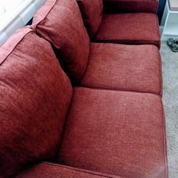 Maroon Red Couch