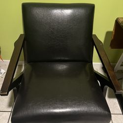 Two Leather Chairs 