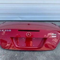 05-11 MERCEDES SLK350 SLK280 SLK300 REAR TRUNK LID RED OEM